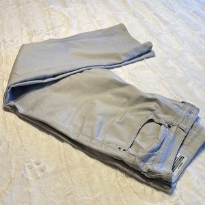 Mens 36 X 32 slim strait stretch Buffalo David Bitton grey